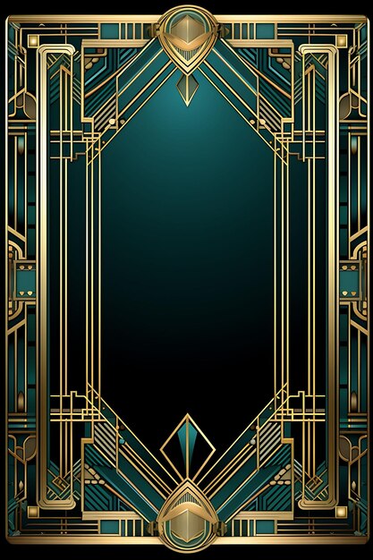 Frame 2D Vector Design Elegant Creative of an Ornate Luxurious Gold Picture Expensive Decorative