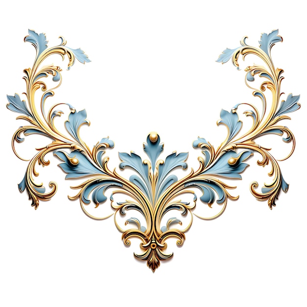 Frame 2D Vector Design Elegant Creative of an Ornate Luxurious Gold Picture Expensive Decorative