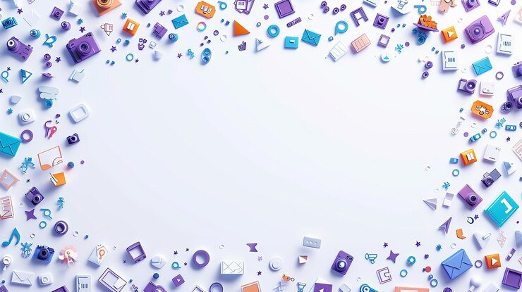 Photo a frame of colorful buttons with the word game on it