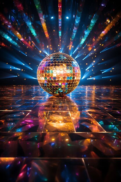 Frame of Dazzling Disco Ball Transform Your New Years Eve Pa New Year Eve Concept Idea Creative