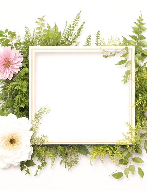 Photo frame design generated by ai