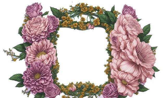 frame flower