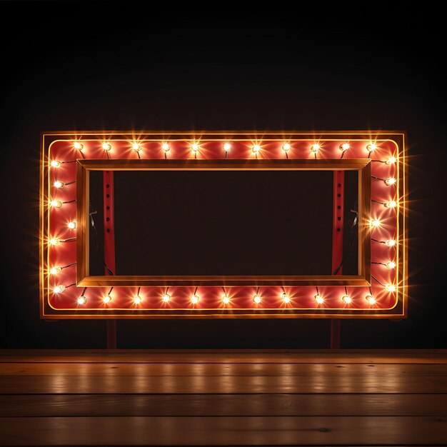 Frame of Glowing Marquee Signs Make a Statement With These I New Year Eve Concept Idea Creative