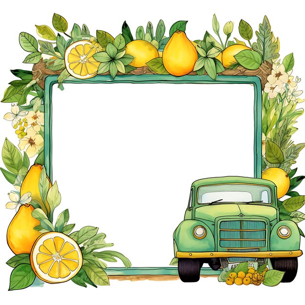 Foto frame di indian truck art frame con jaljeera lemonade lemon slices un stile di vita di celebrazioni indiane