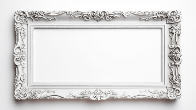 Frame isolated on white