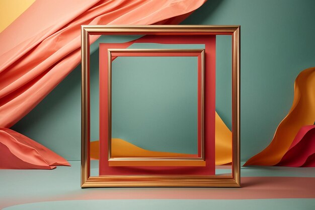 frame mockup desing