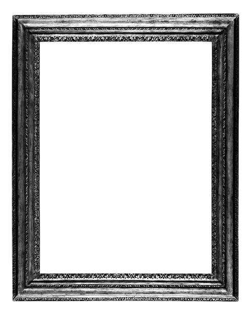 Frame mockup PNG sticker in black Gothic style