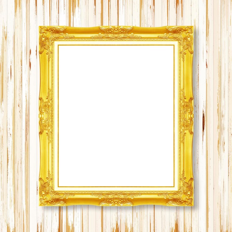 Foto frame op houten muur