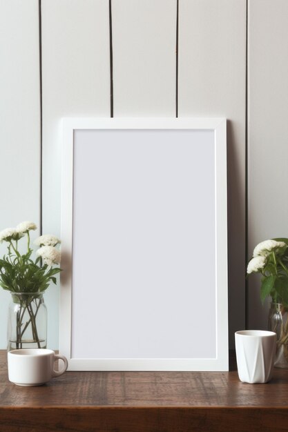 Photo frame photo mockup