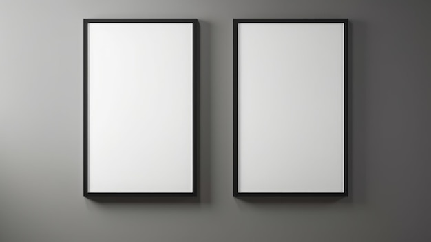 Frame for text on wall background