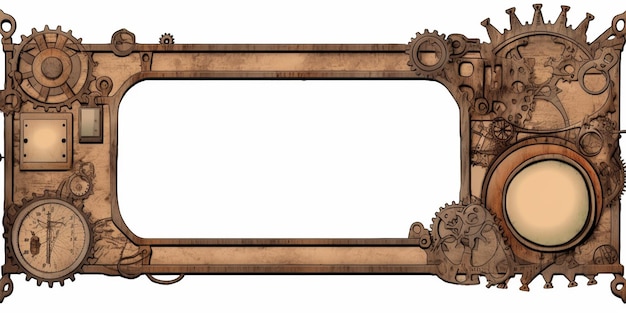 A frame that has the word art on it