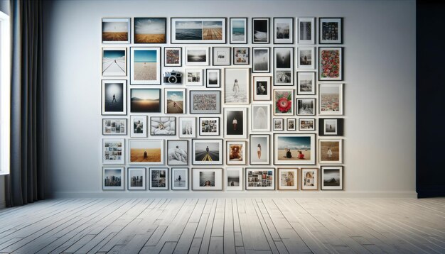 Photo framed photos wall 18