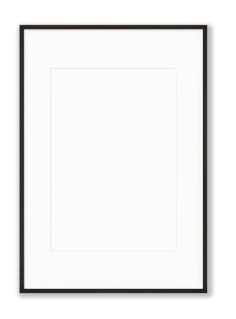 a framed picture on a white wall with the word art on it.