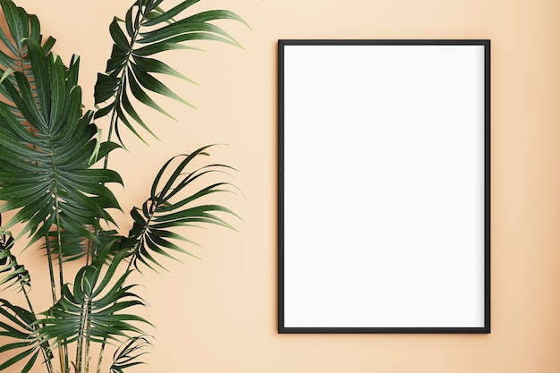 Framemodel Tropical met zwart frame