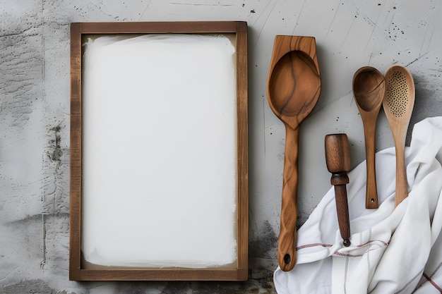 Foto cornici di delizia culinaria