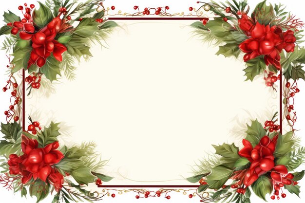 Photo framing your holidays stunning clipart to enhance your festive celebrations