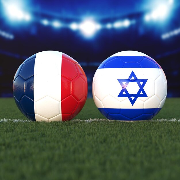 France vs Israel Soccer Match