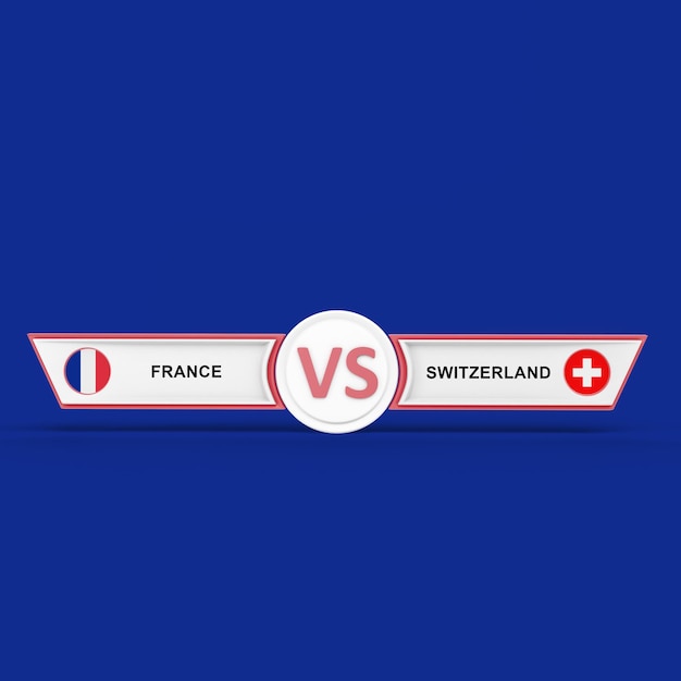 Photo france vs switzerland match