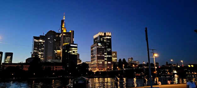 Frankfurt am Main at night