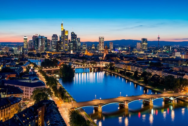 Frankfurt skyline