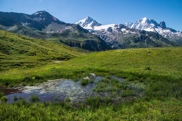 Franse alpen landschap