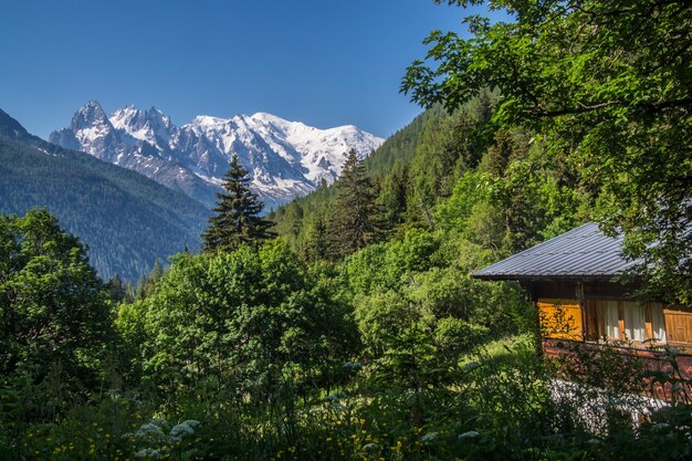 Franse alpen landschap