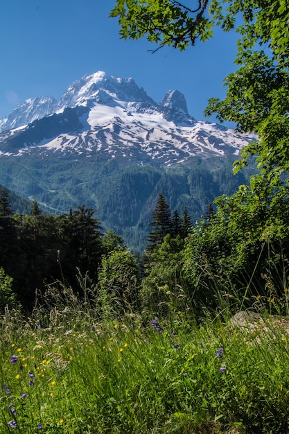 Franse alpen landschap