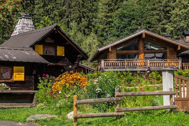 Franse alpen landschap