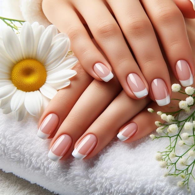 Franse manicure spa salon