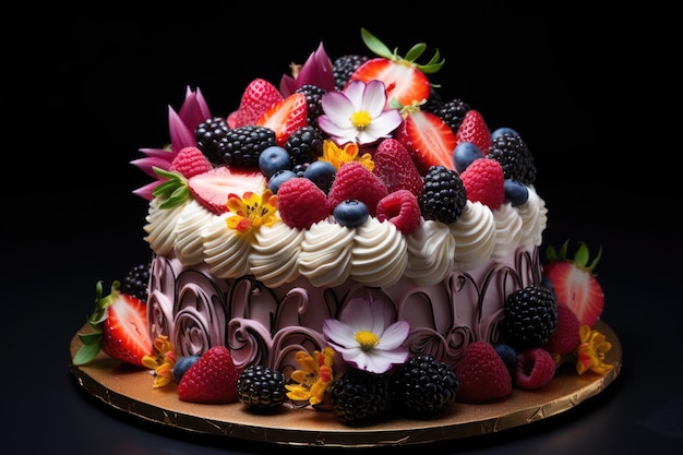 Franse patisseriecake