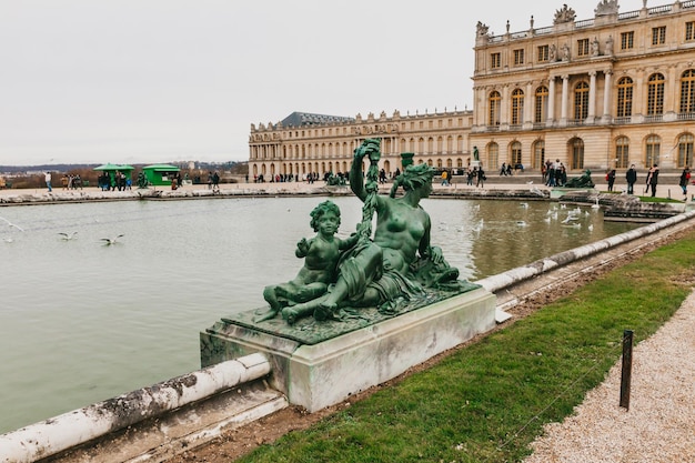 Franse stad Versailles Paleis en museum van Versailles