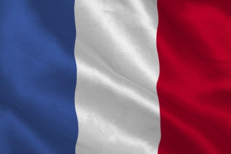 Foto franse vlag