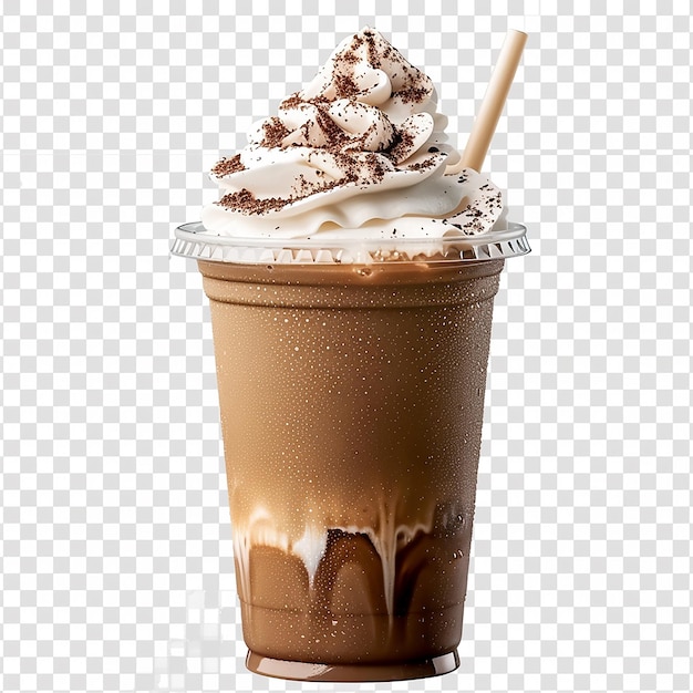 Frappuccino изолирован на прозрачном фоне