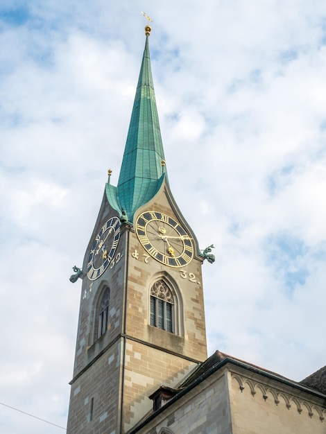 Fraumunster church in Zurich