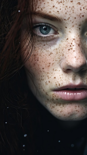 Freckled girl most amazing and trending hd wallpaper