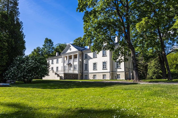 Freda manor is a former residential manor. Kaunas, Lithuania