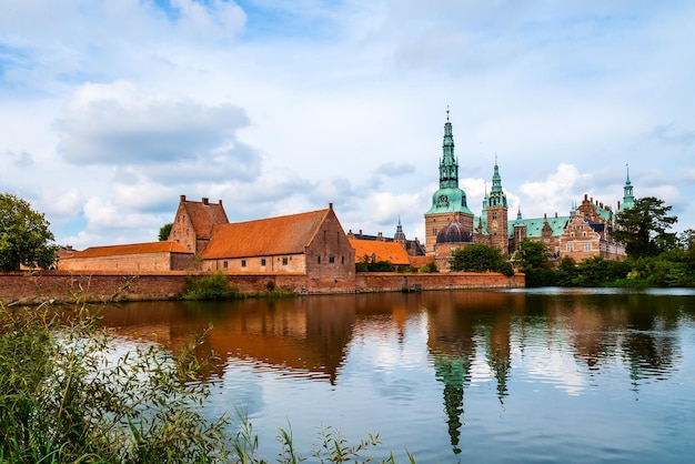 Frederiksborg Castle in Copenhagen Denmark