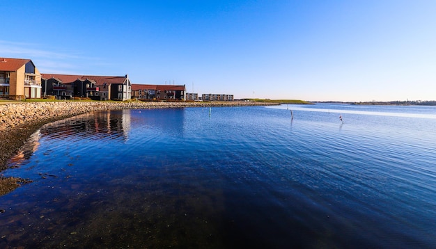 Frederikssund en roskilde fjord in denemarken