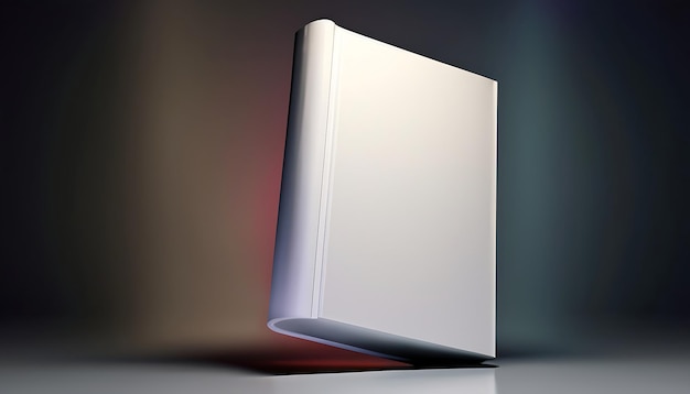 Foto free 3d rendered photo image of book cover mockup