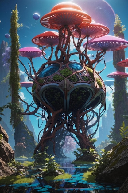 free Alien Ecosystems Create vibrant and exotic