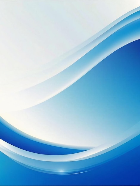 Free blue curve background