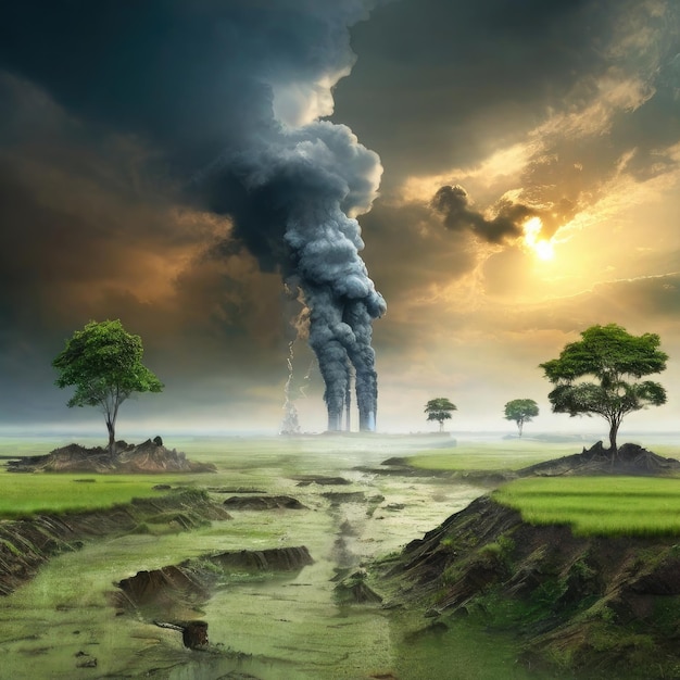free Climate change and environmental degradation