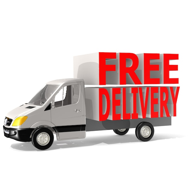 Free delivery van