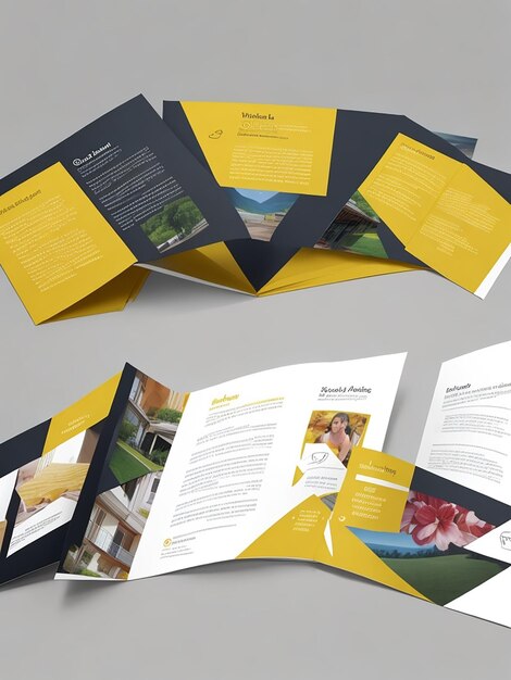 Free Design of Brochure