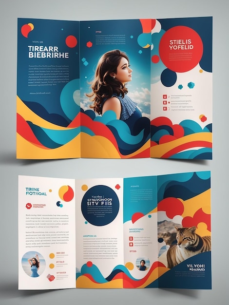 Free Design of Brochure