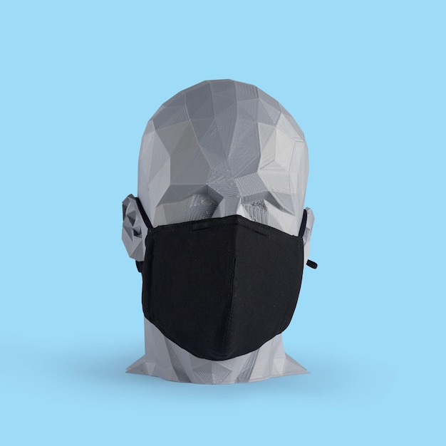 free of facial mask