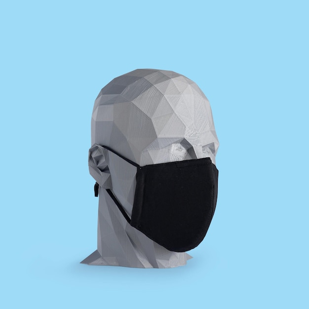 free of facial mask