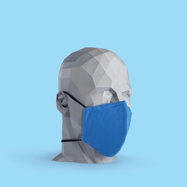 free of facial mask
