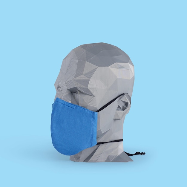 free of facial mask