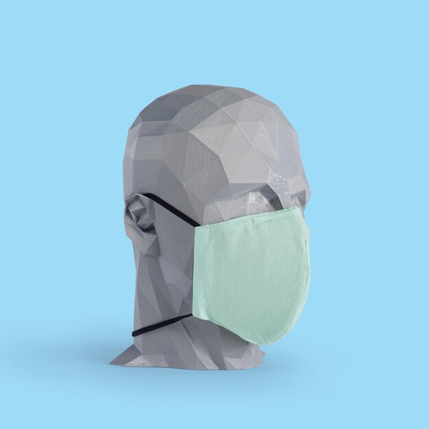 free of facial mask